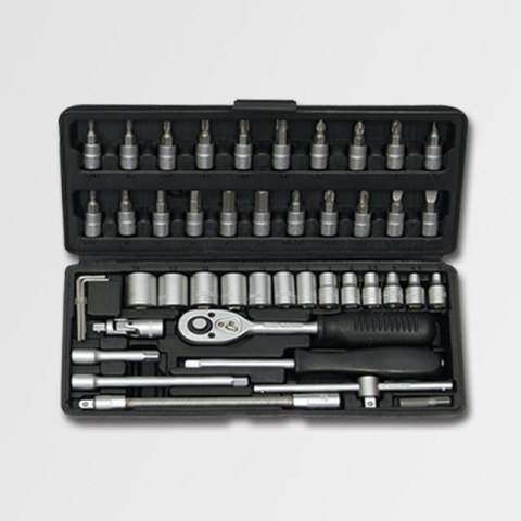 HONITON ZESTAW KLUCZY 46el. 1/4"