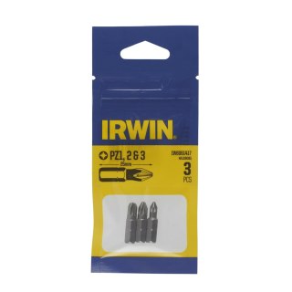 IRWIN KOŃCÓWKI kpl. 3szt. PZ1 PZ2 PZ3 /25mm