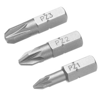 IRWIN KOŃCÓWKI kpl. 3szt. PZ1 PZ2 PZ3 /25mm