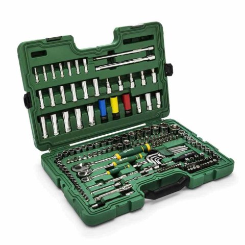 SATA ZESTAW KLUCZY 180el 1/4" 3/8" 1/2" WALIZKA