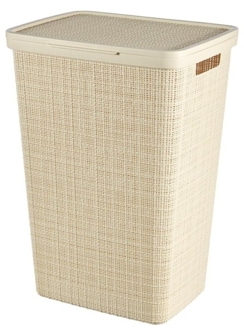 CURVER KOSZ NA BIELIZNĘ JUTE 58L/KREMOWY