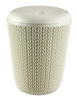 CURVER KOSZ NA ŚMIECI 6L KNIT 7L/KREMOWY