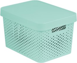 CURVER POJEMNIK AŻUR INFINITY 17L Z PRZYKRYWKĄ/RÓŻOWY