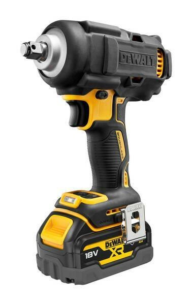 DEWALT KLUCZ UDAROWY 1/2" 18V DCF891P2G 812Nm 2x5,0Ah 4-BIEGI PIERŚCIEŃ Z WYTŁOCZKĄ DO WÓZKA ...