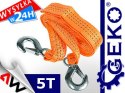 GEKO LINKA HOLOWNICZA 5Tx5m Z HAKAMI