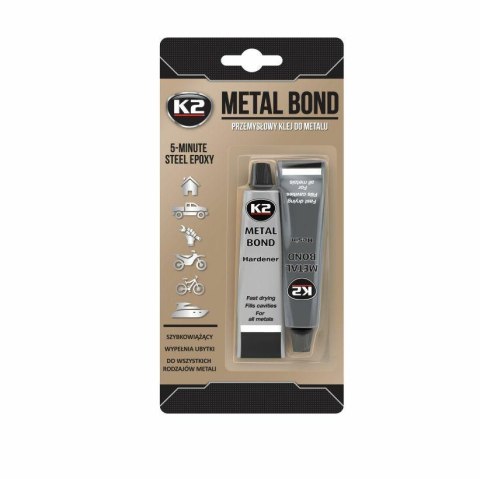 K2 KLEJ EPOKSYDOWY DO ŁĄCZENIA METALI METAL BOND 56,7G