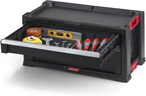 KETER REGAŁ 2 SZUFLADY TOOL CHEST SET