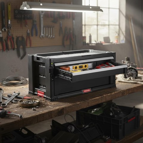 KETER REGAŁ 2 SZUFLADY TOOL CHEST SET