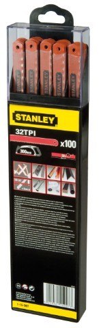 STANLEY BRZESZCZOT RUBIS 300mmx18/24/32z/5szt STAL MOLIBDENOWA