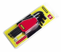 STANLEY IMBUSY 9szt KULKA 1,5; 2; 2,5; 3; 4; 5; 6; 8; 10 mm