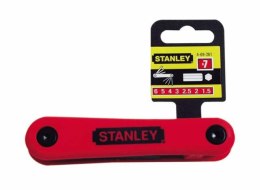 STANLEY IMBUSY SKŁADANE 7szt.1.5-6mm