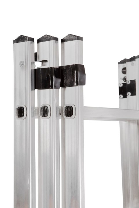 AWTOOLS DRABINA ALUMINIOWA BASIC 3x7 STOPNI 150kg