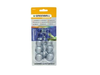 GREENMILL OPASKI ZACISKOWE 10szt. DO WĘŻY 1/2", 5/8", 3/4"..
