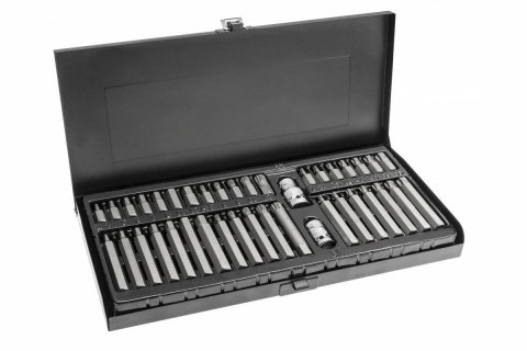 HOGERT KOŃCÓWKI HEX/ TORX/ SPLINE 40cz.