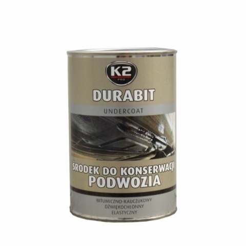 K2 BITUMICZNY ŚRODEK DO KONSERWACJI PODWOZIA DURABIT 1L (POD PĘDZEL)