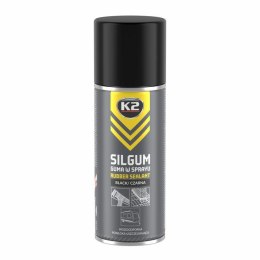 K2 GUMOWA POWŁOKA W SPRAY SILGUM czarny 400 ML