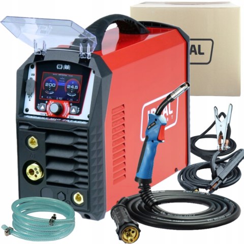 SPAWARKA MIGOMAT SYNERGIA 200A 60% MIG MAG MMA TIG EXPERT MIG 201 LCD IDEAL