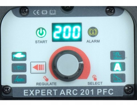 Spawarka inwertorowa 200A EXPERT ARC 201 PFC IDEAL