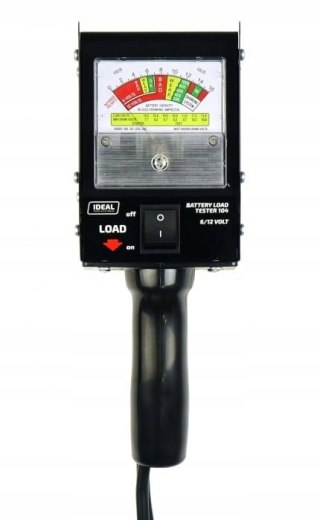 Tester akumulatorów obciążeniowy 6/12V LBT104 IDEAL