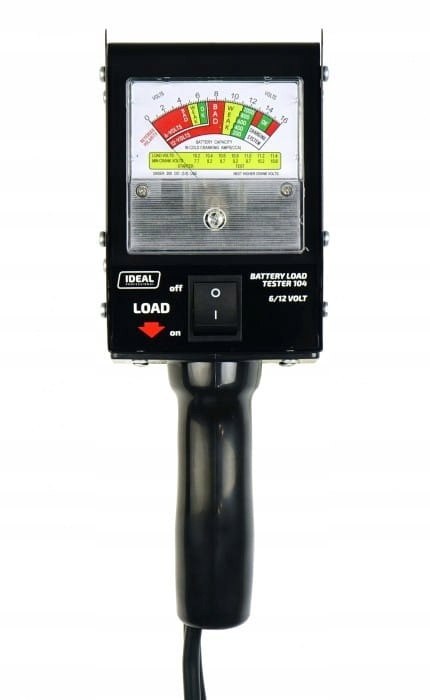 Tester akumulatorów obciążeniowy 6/12V LBT104 IDEAL
