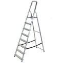 AWTOOLS DRABINA ALUMINIOWA 150kg 8 STOPNI WOLNOSTOJĄCA