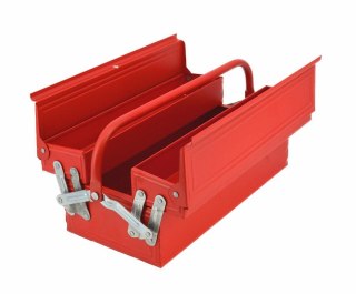 AWTOOLS SKRZYNKA NARZĘDZIOWA METALOWA 3cz. 530x220x150mm
