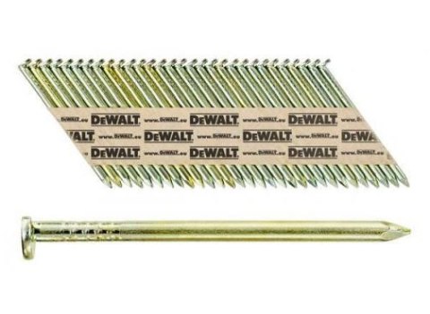 DEWALT GWOŹDZIE 34° 2,8x90mm /2200szt. GALWANIZOWANE DEWALT GWOŹDZIE 34° 2,8x90mm /2200szt. GALWANIZOWANE