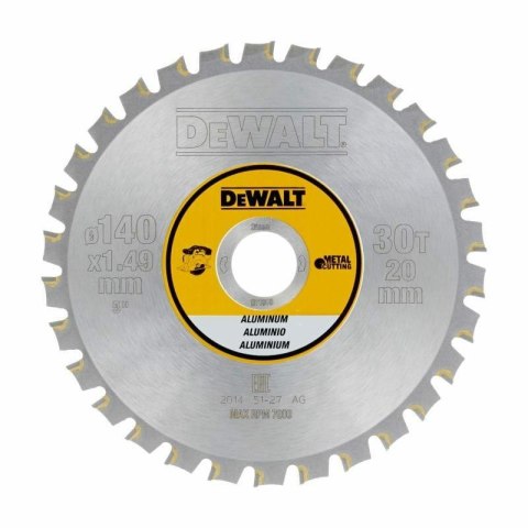 DEWALT PIŁA TARCZ.140x20mmx30z DEWALT PIŁA TARCZ.140x20mmx30z