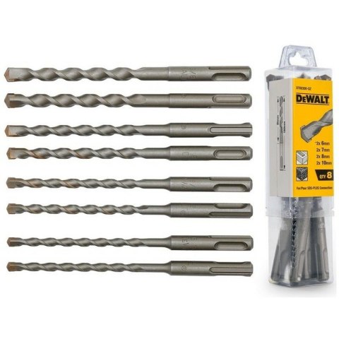 DEWALT.ZESTAW WIERTEŁ SDS 8cz. DEWALT.ZESTAW WIERTEŁ SDS 8cz.
