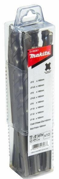 MAKITA ZEST.WIERT.SDS+DŁUTA 10szt. MAKITA ZEST.WIERT.SDS+DŁUTA 10szt.