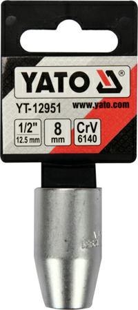 YATO ADAPTER DO BITÓW 1/2" 8mm YATO ADAPTER DO BITÓW 1/2" 8mm
