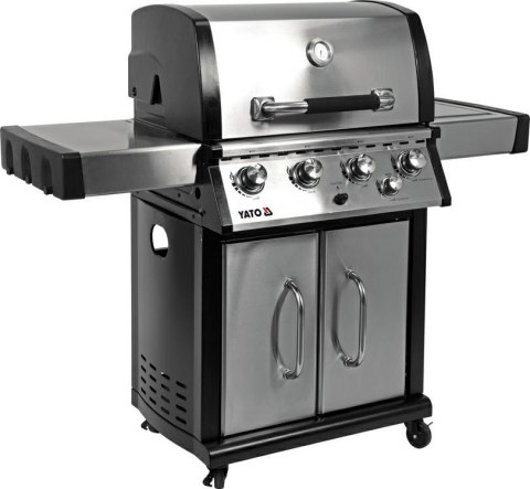YATO GRILL GAZOWY 4+1 STAL NIERDZEWNA 17,5KW YATO GRILL GAZOWY 4+1 STAL NIERDZEWNA 17,5KW