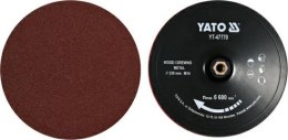 YATO TARCZA Z RZEPEM 230mm M14+AKCESORIA