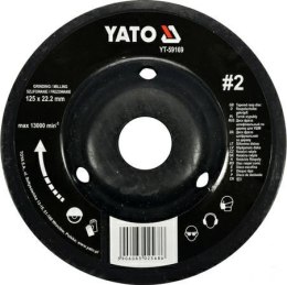 YATO TARNIK WYPUKŁY 125mm NR2