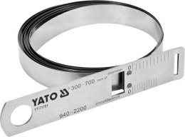 YATO TAŚMA MIERNICZA DO POMIARU ŚREDNICY I OBWODU 30-70cm