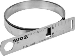 YATO TAŚMA MIERNICZA DO POMIARU ŚREDNICY I OBWODU 70-110cm