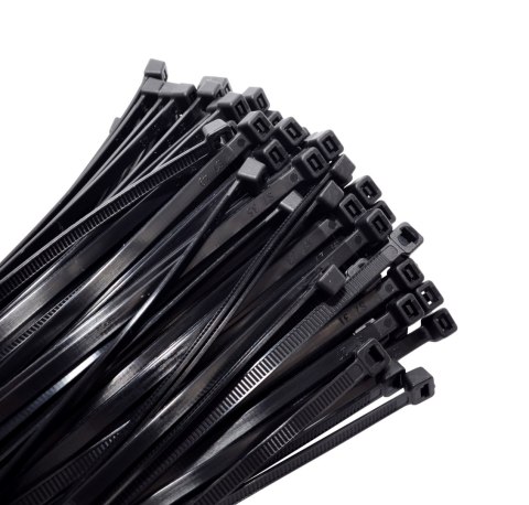 AWTOOLS OPASKA PLASTIK CZARNA 3,6x250/100szt.