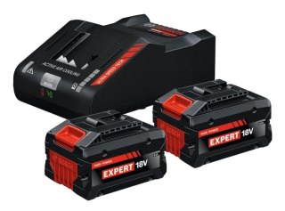 BOSCH AKUMULATOR 18V 8,0Ah EXPERT 2szt. + ŁADOWARKA EXAL 18V-160