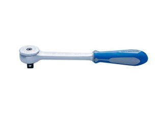 KING TONY GRZECHOTKA 1/2" 72Z. 250mm UCHWYT GUMOWY