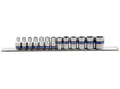 KING TONY ZESTAW NASADEK 1/4" 13cz. 4-14mm