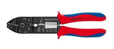 KNIPEX SZCZYPCE DO ZAGNIATANIA 230mm DO KOŃCÓWEK NASUWANYCH, NIEIZOLOWANYCH.