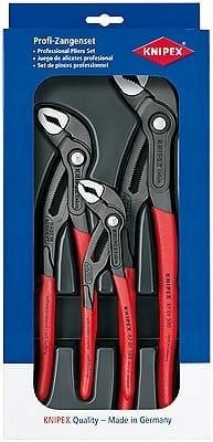 KNIPEX ZESTAW SZCZYPIEC COBRA 3szt180/250/300mm