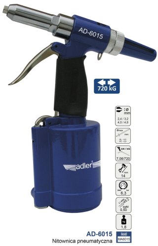 ADLER PNEUMATYCZNA NITOWNICA AD-6015