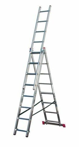 KRAUSE CORDA DRABINA 3x 8 TR NA SCHODY
