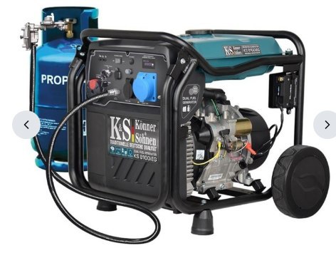 KS GENERATOR INWERTOROWY HYBRYDOWY KS 8100iEG 1/3 7,2kW 230V