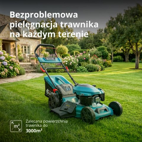 KS KOSIARKA SPALINOWA Z NAPĘDEM 4.4kW 6.0HP 224cc KS 56LMG-SP