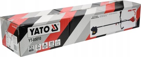Kosa elektryczna Yato 34 cm, 3,60 kg, bez akumulatora