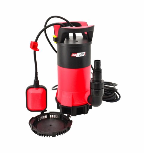 AWTOOLS POMPA ZATAPIALNA DO CZYSTEJ I BRUDNEJ WODY Z PŁYWAKIEM 1100W 3w1
