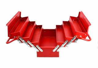AWTOOLS SKRZYNKA NARZĘDZIOWA METALOWA 7cz. /530