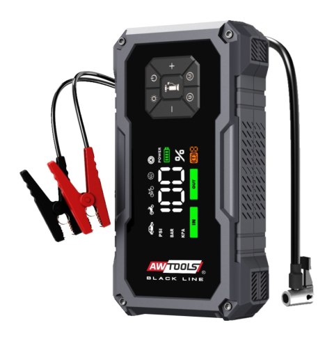 AWTOOLS URZĄDZENIE ROZRUCHOWE Z KOMPRESOREM POWERBANK 7200mAh